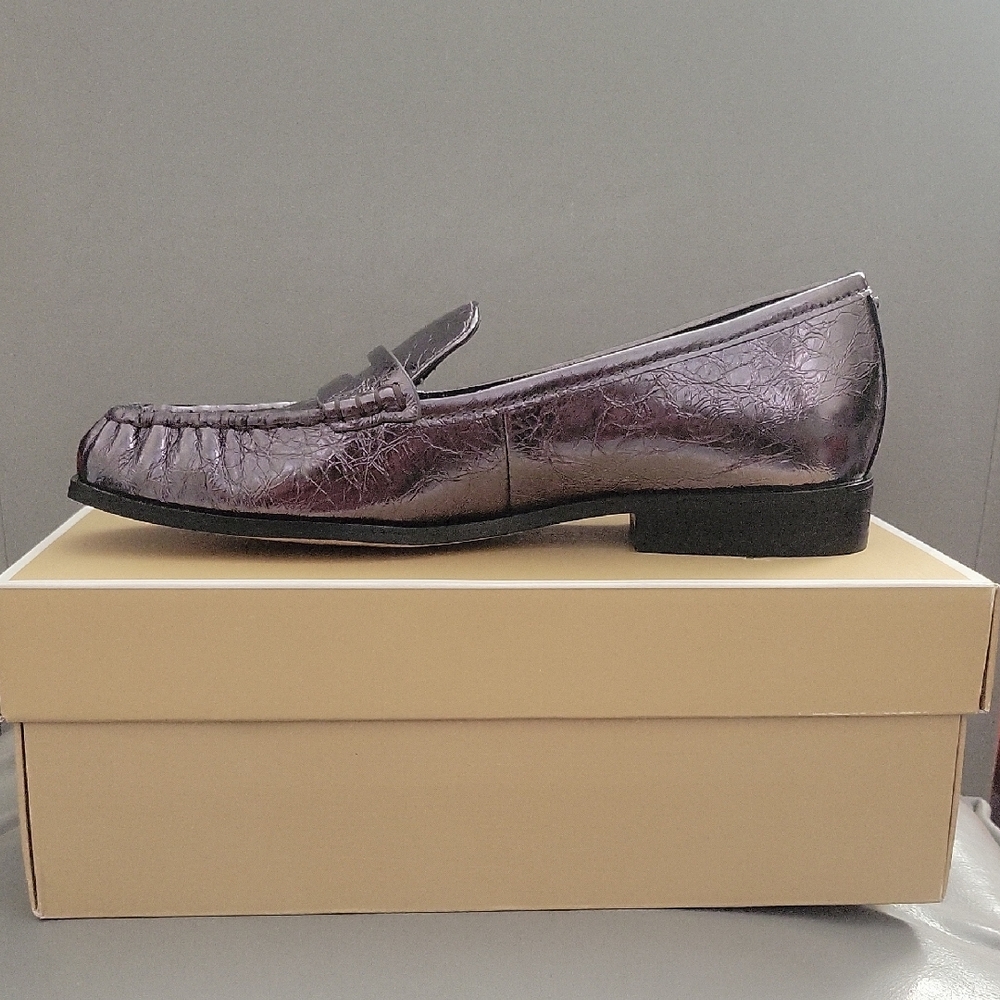 MICHAEL Michael Kors Gunmetal Carlson Loafers